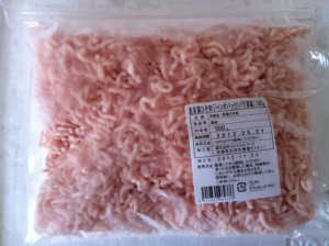 鶏ひき肉バラ凍結